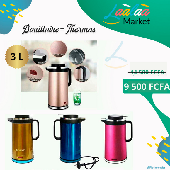 Bouilloire thermos Marado 3L