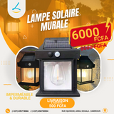 Lampe murale solaire rechargeable l'extérieur BK-888 lumière capteur mouvement