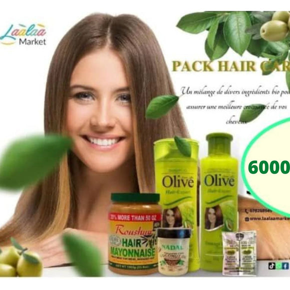 Pack hair care