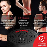 Pistolet de Massage 1pc, Masseur de Percussion à Main pour le Corps, le Dos et le Cou, Design Élégant Ultra Compact, Alimenté par un Couple Élevé,