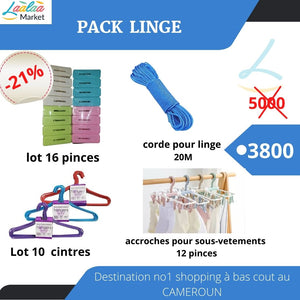 Pack linge